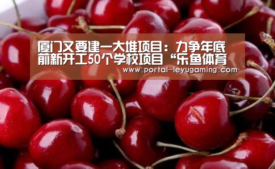 厦门又要建一大堆项目:力争年底前新开工50个学校项目“乐鱼体育入口”(图3) 乐鱼体育平台